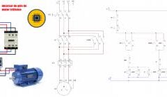 Inversión de giro de MOTOR. Lógica programada, CONTACTOS | CADe_SIMU